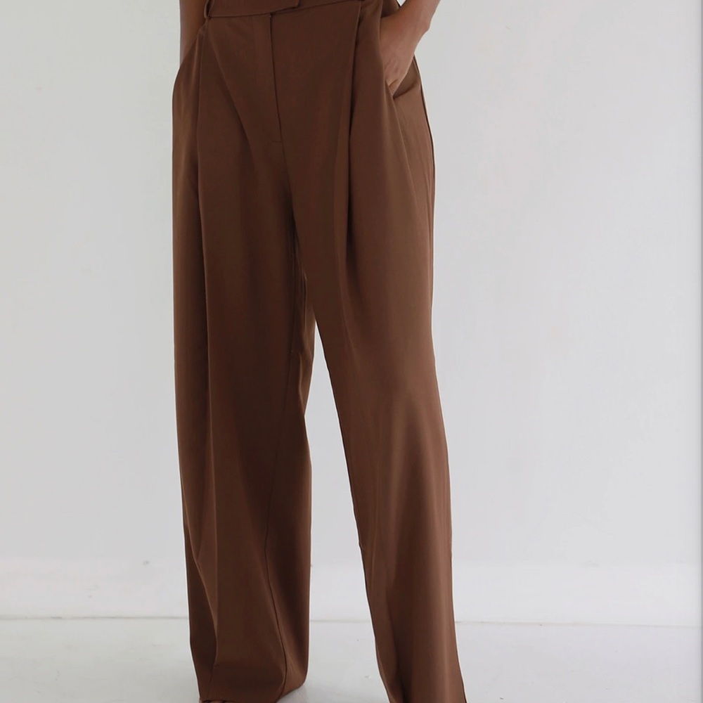 Joey Suit Trousers - chocolate